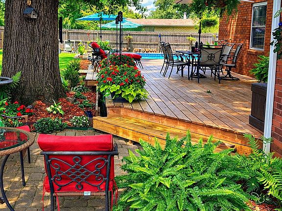 Backyard Sitting Areas