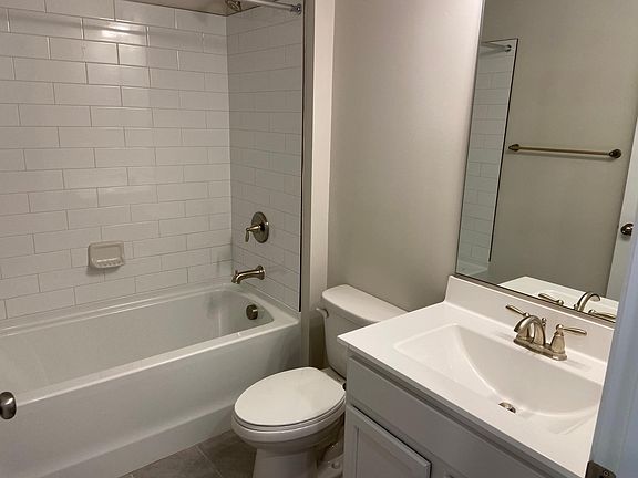 First floor full bath.