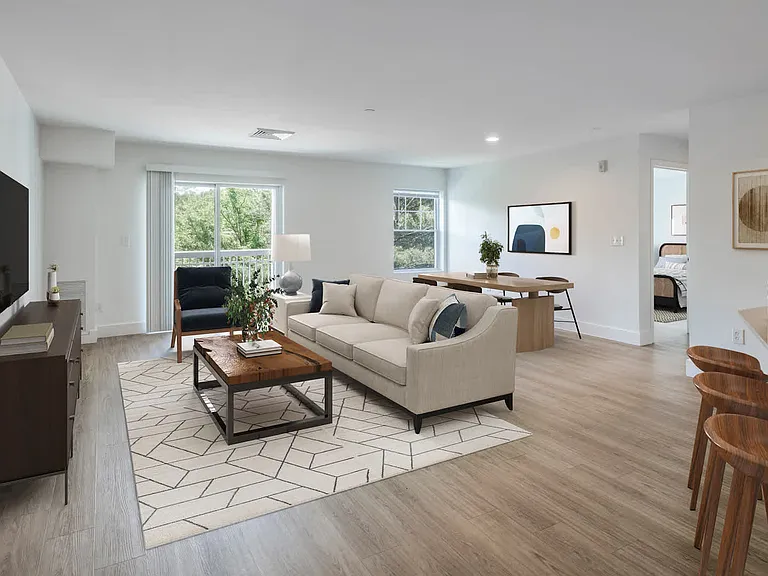 Living Room with Balcony