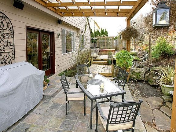 Covered patio 
