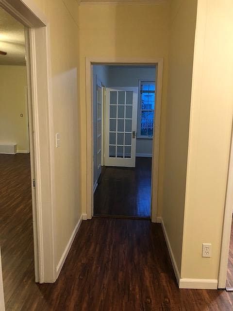 hallway looking into dining room