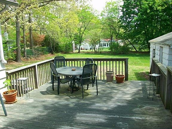 Large Deck and lot 