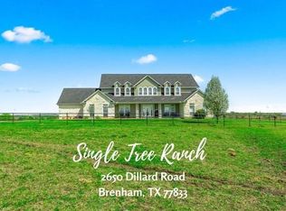 2650 Dillard Rd, Brenham, TX 77833
