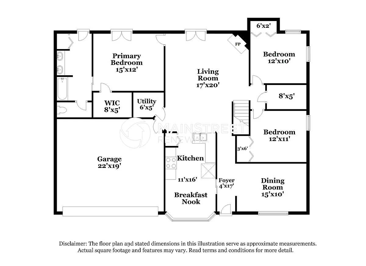 Floor Plan - 1202 Henry Ave