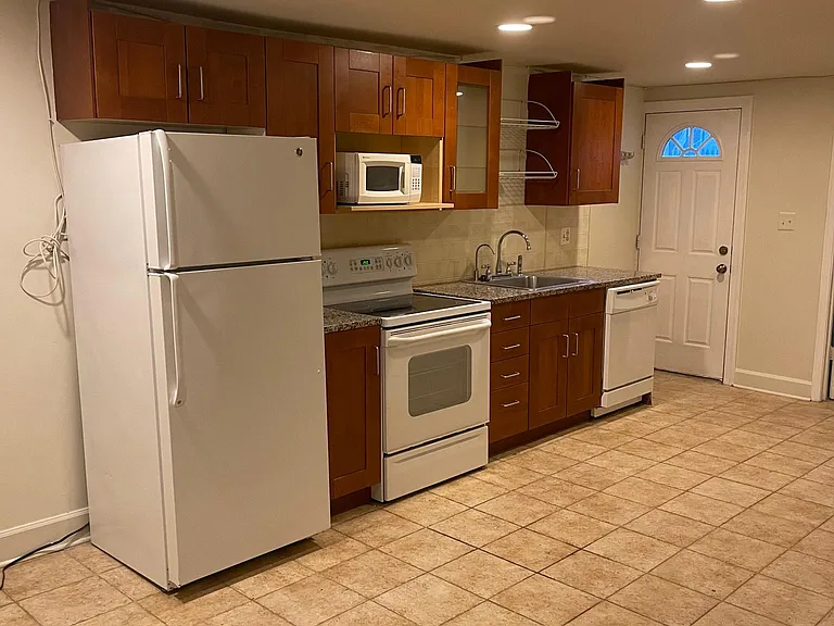 new kitchen. newly painted.