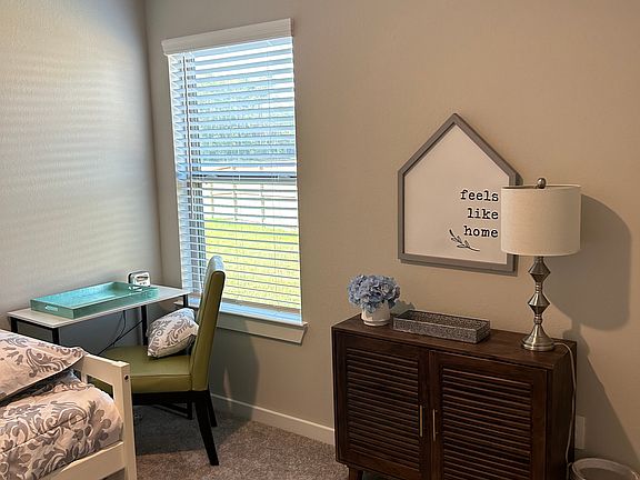 Bedroom 1 with furnishings. These furnishings can be removed if you have your own furnishings.