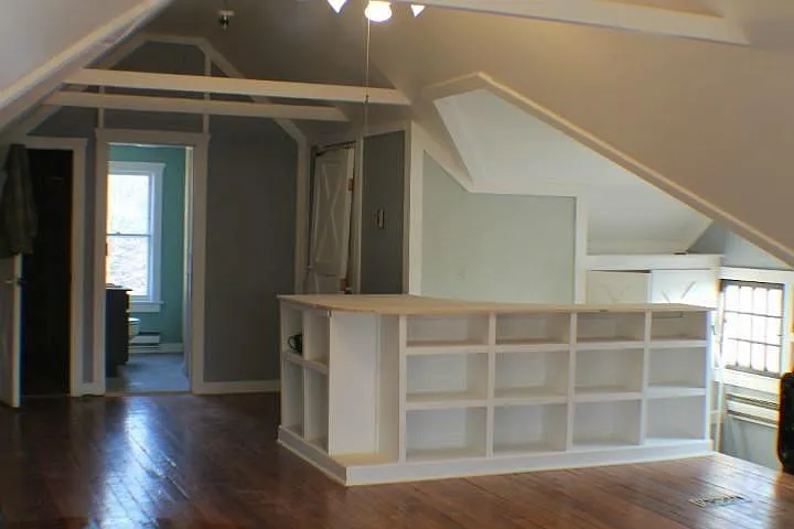 Attic bedroom