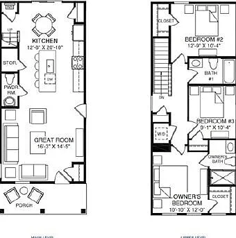 3 bed, 2.5 bath, 1326 sqft, $1,800 — Photo 2