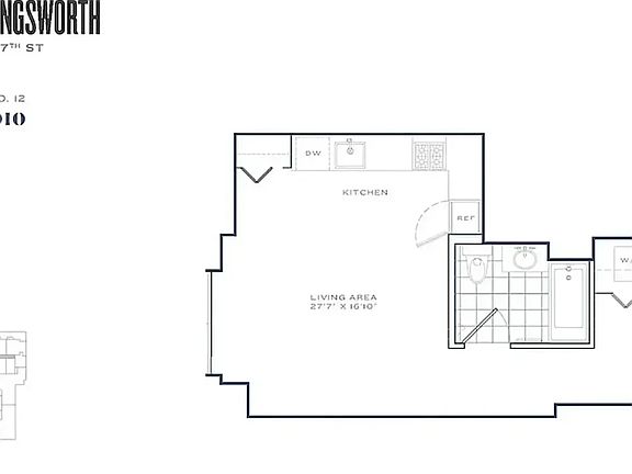 2nd image of 70 W 37th St APT 2212