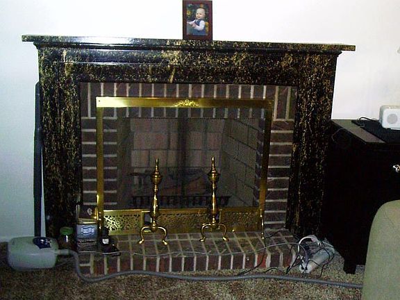 Fireplace in Master Bedroom