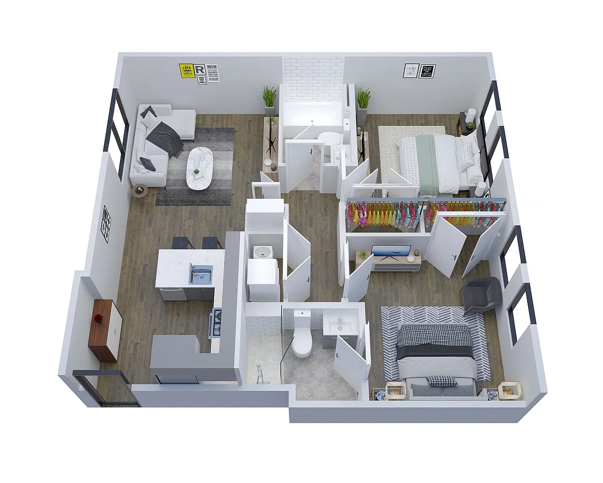 Floor plan C6