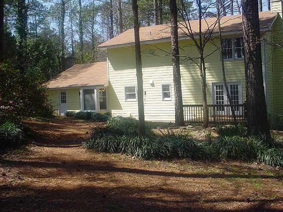 View from back of yard