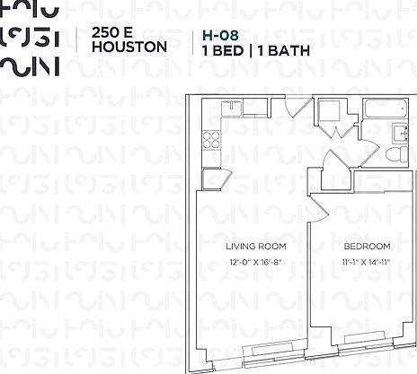 2nd image of 250 E Houston St APT 2H