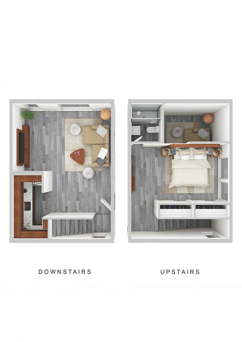 Floor plan One Bedroom