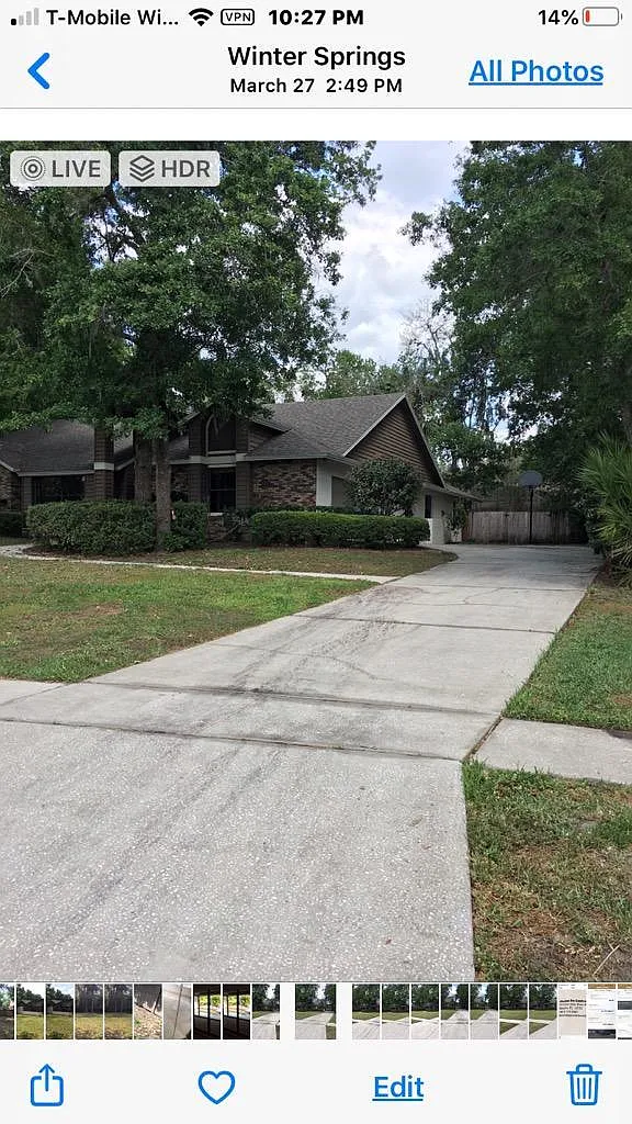 Large driveway - 1749 Seneca Blvd