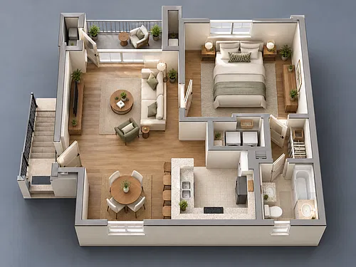 Floor plan A7G