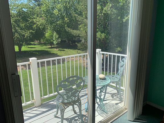 Master bedroom balcony overlooking the park