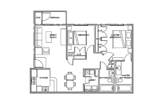 Floor plan The Browning