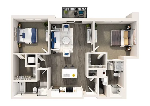 Floor plan The Quincy Terrace