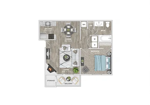 Floor plan A1