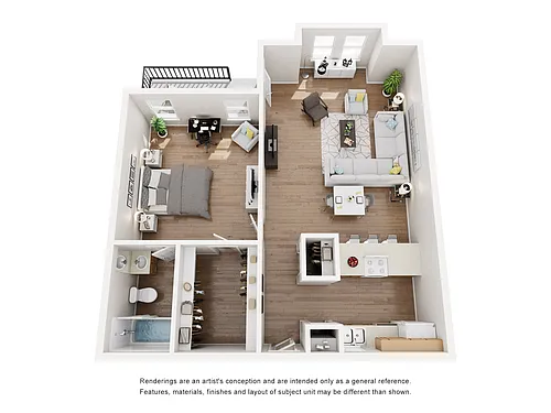 Floor plan A1