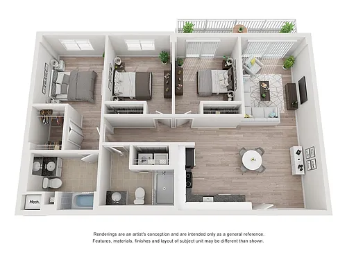 Floor plan C1