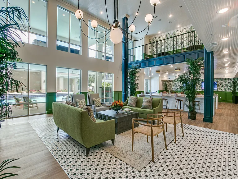 Resident Clubhouse Sitting Area