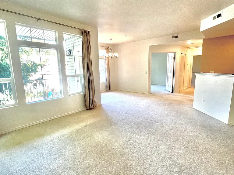 Open concept layout