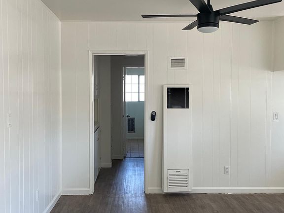 hallway view from inside door way entrance