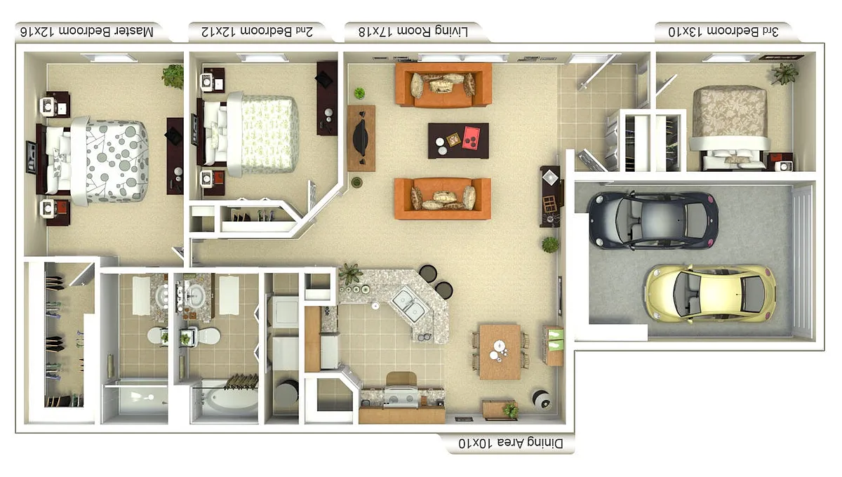 Floor plan Vicksburg
