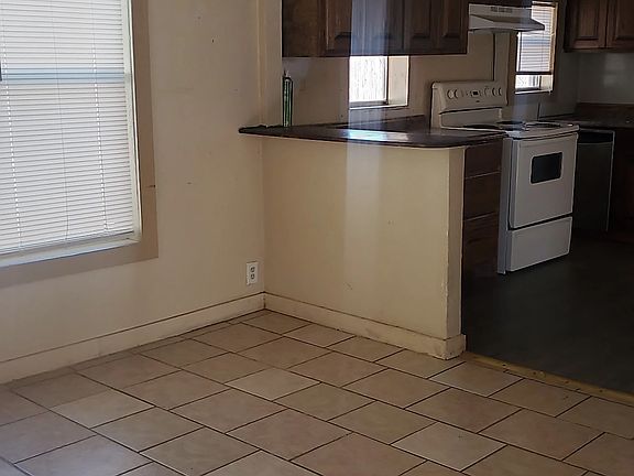 Walls have since been painted white.
