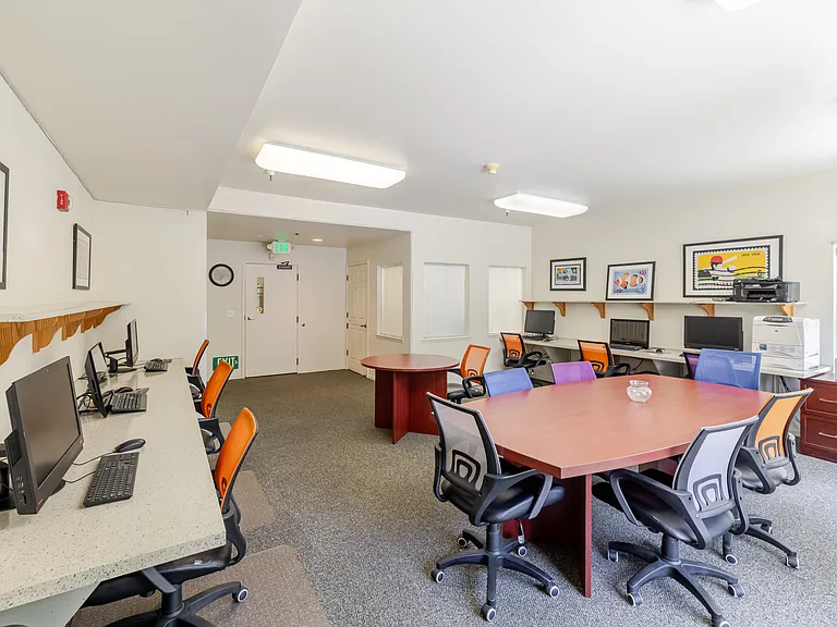 Stay connected in the computer lab.