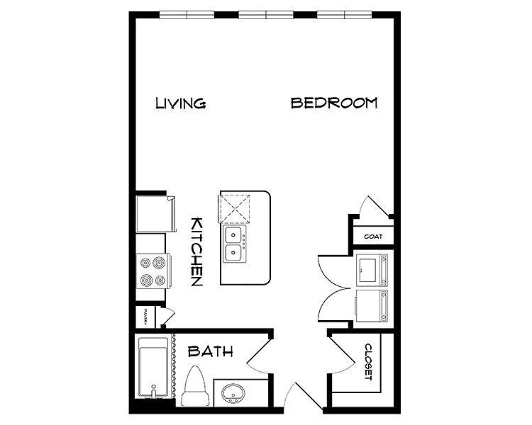 Floor plan E1