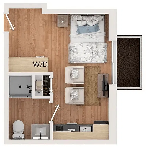 Floor plan Studio_Lower_SE