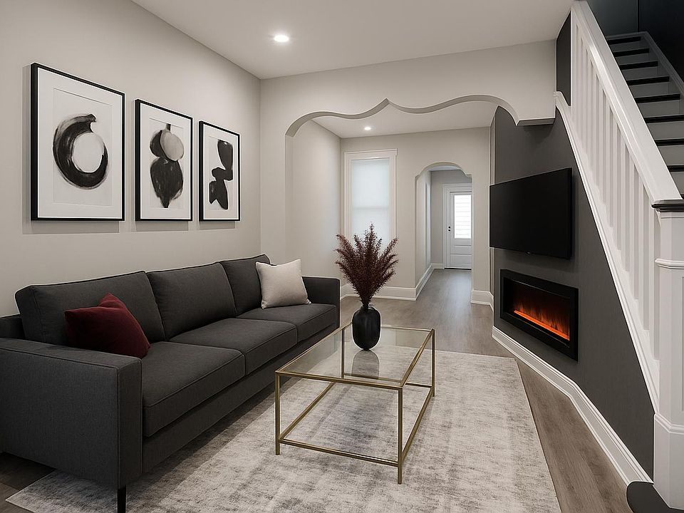 Staged Living Room