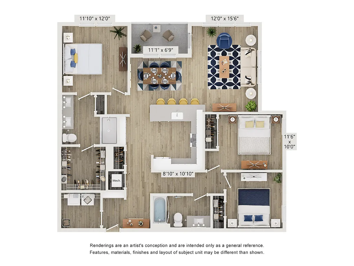 Floor plan C1