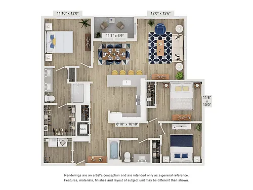 Floor plan C1