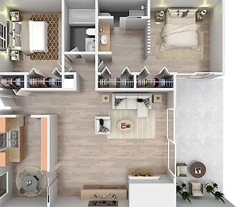 2 Bedroom x 2 Bathroom 2 Bedroom x 2 Bathroom