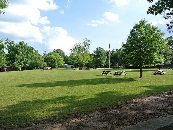 view of Moscow park from front porch