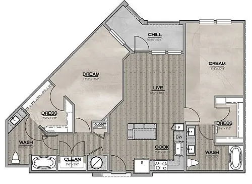 Floor plan B4