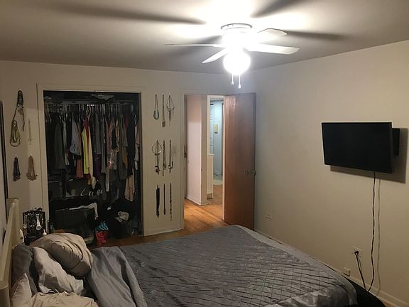 Bedroom closet (doors are currently in the storage unit)