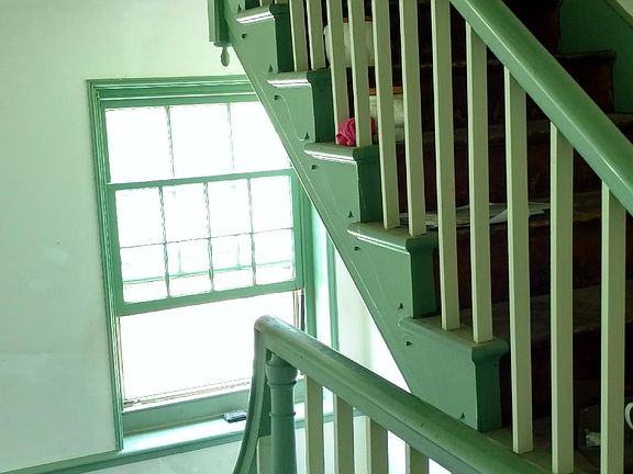 Steps to large attic