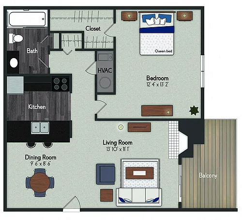 Floor plan Elm