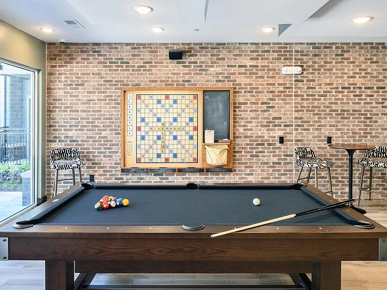 Game Room with Billiards