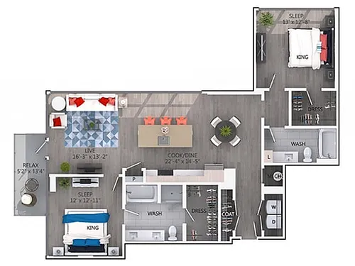 Floor plan C6e