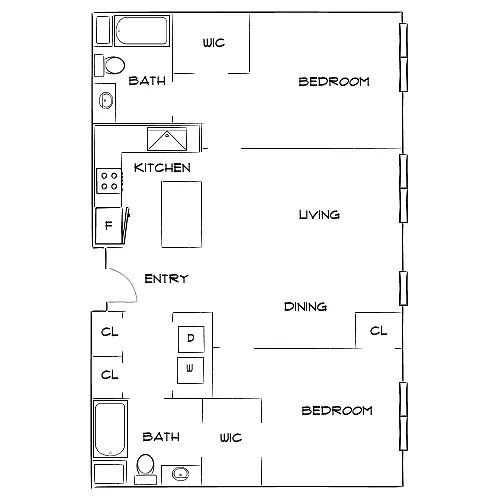 Floor plan Design 2K