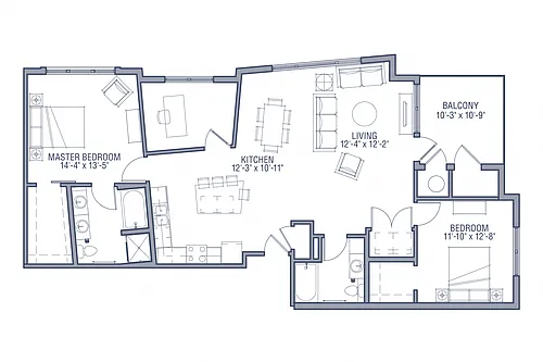 Floor plan B4