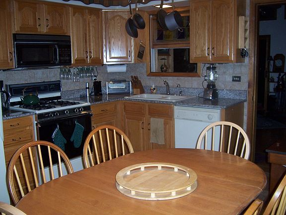 Towards the corner of the kitchen