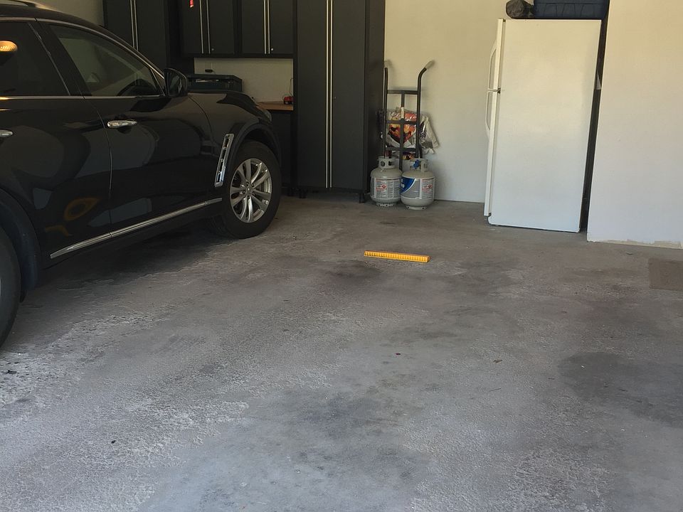 Garage drywalled and painted