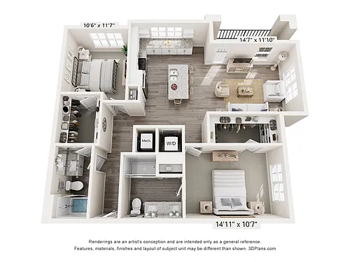Floor plan B2